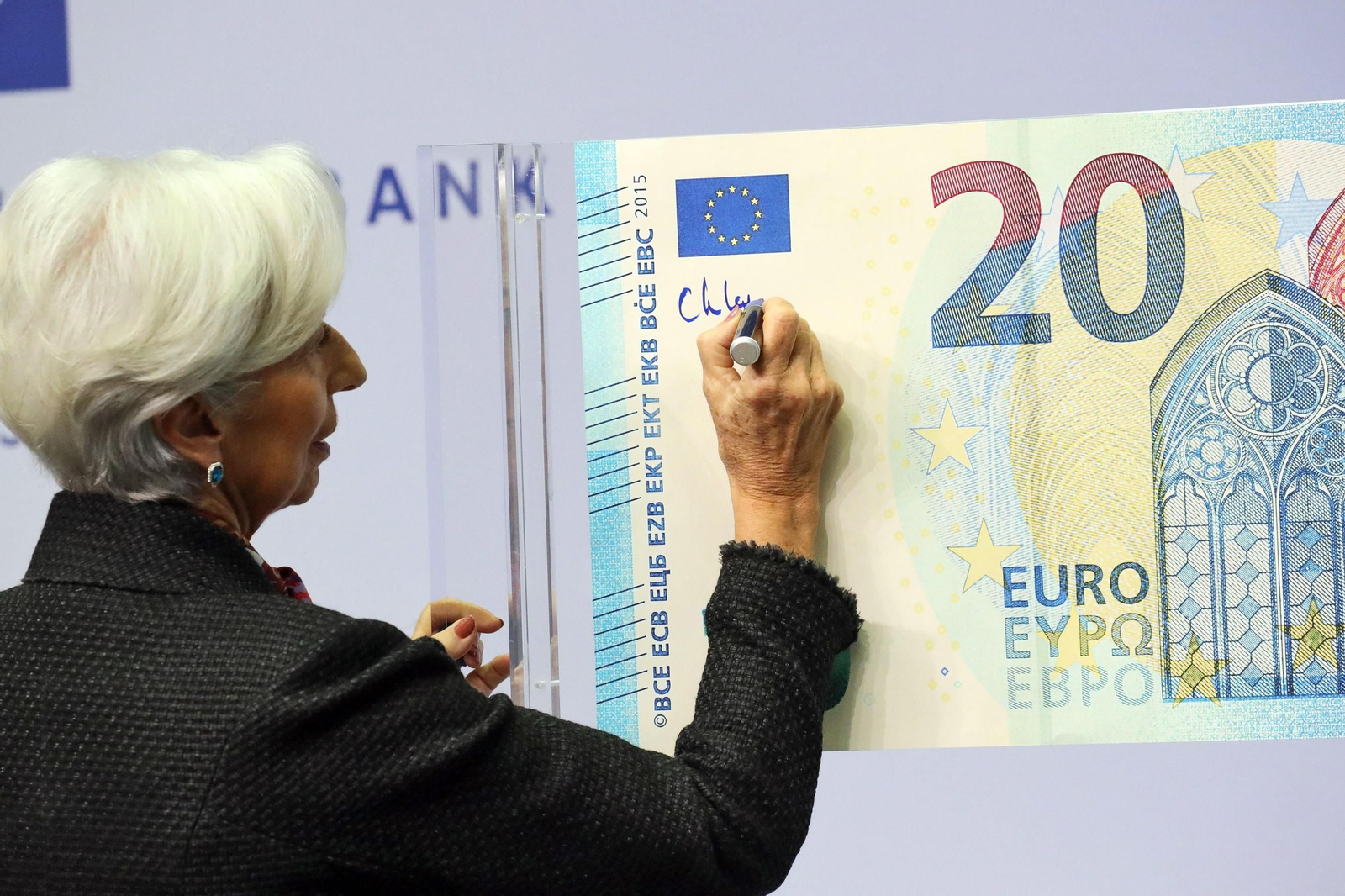 La presidenta del BCE, Christine Lagarde.