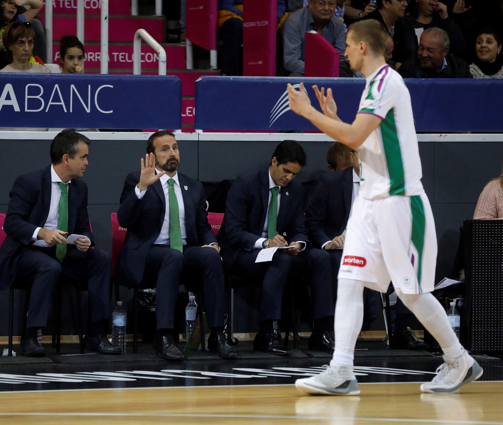 Los cinco años de Adam Waczynski en el Unicaja, en fotos