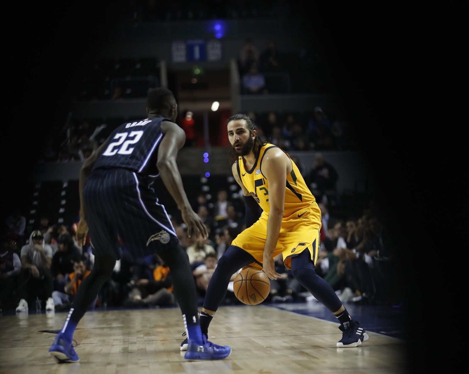 Ricky Rubio, durante su partido ante Orlando Magic