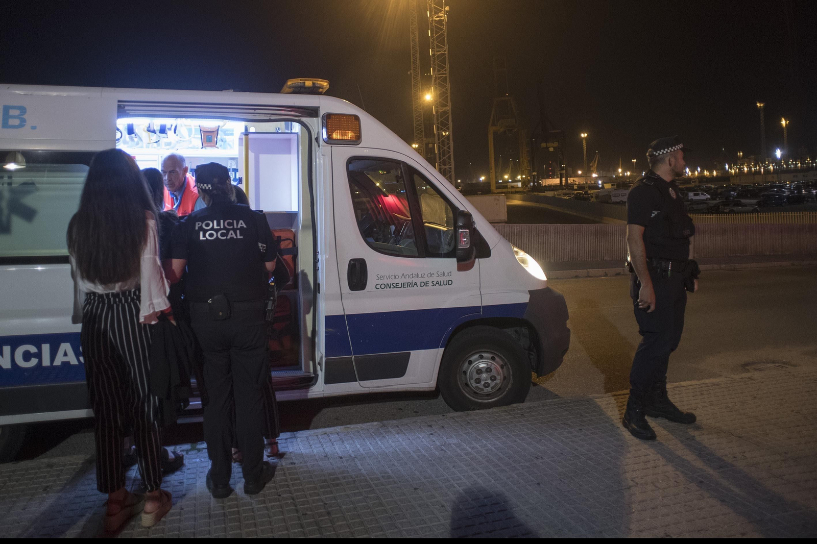 Una noche de patrulla en La Punta