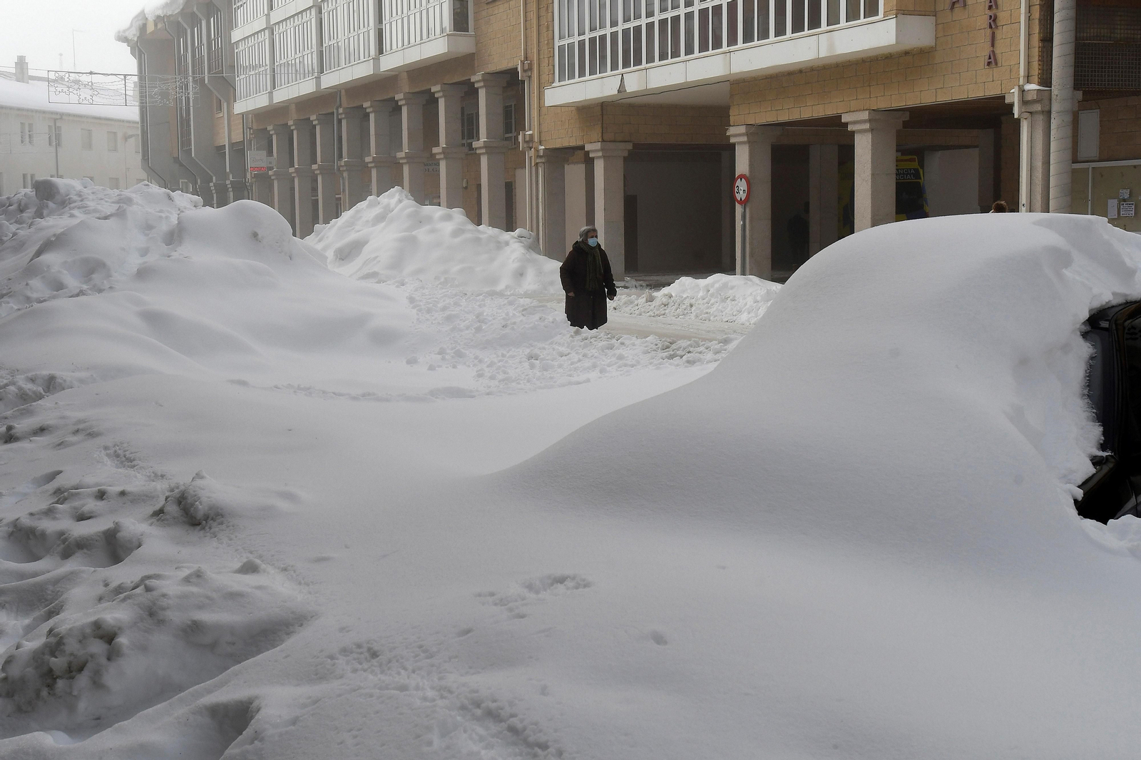 Las imágenes blancas que ha dejado la nieve en toda España