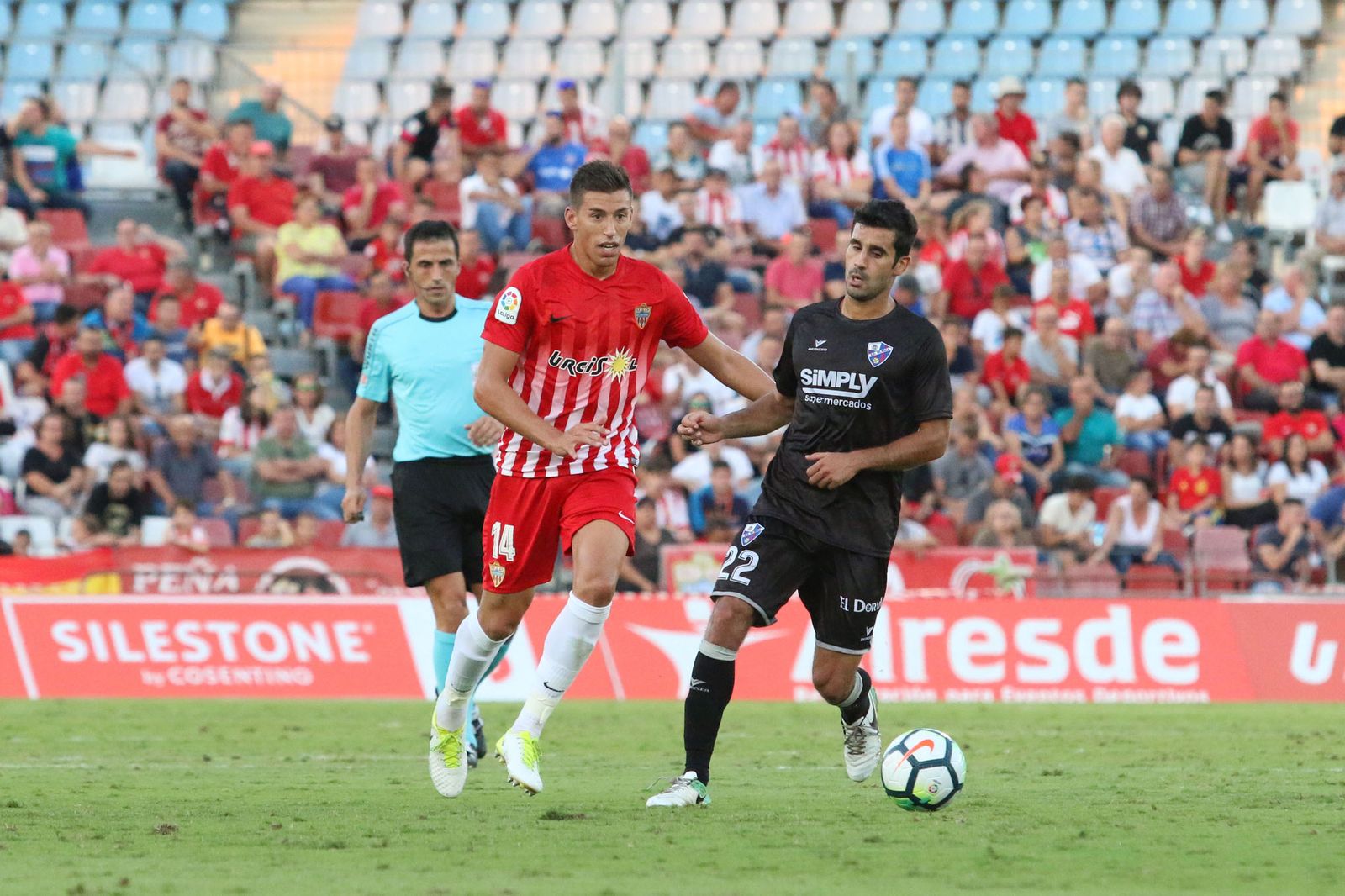 Las imágenes del Almería-Huesca