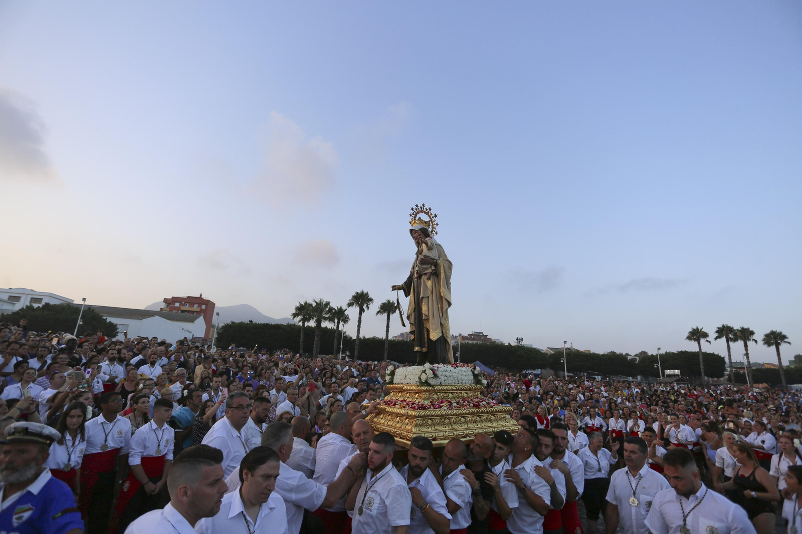 Las fotos de las procesiones de la Virgen del Carmen en Málaga