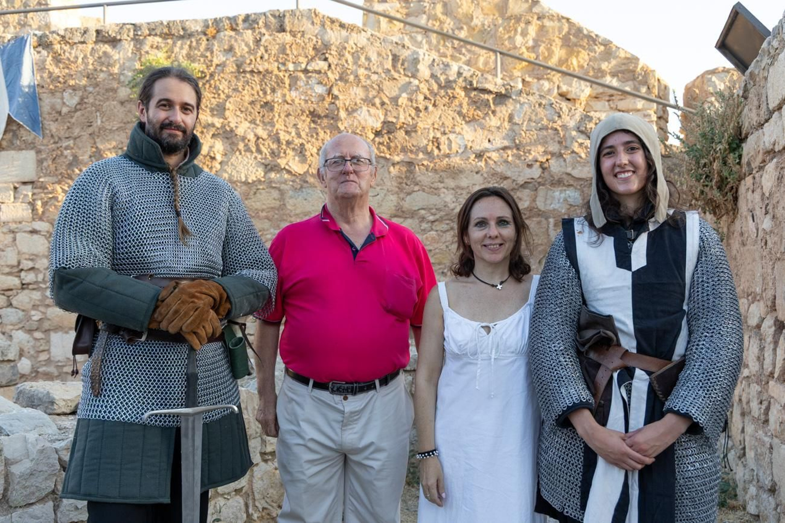 Moradores del Castillo de Jaén, recreación histórica de la Edad Media en el Cerro de Santa Catalina