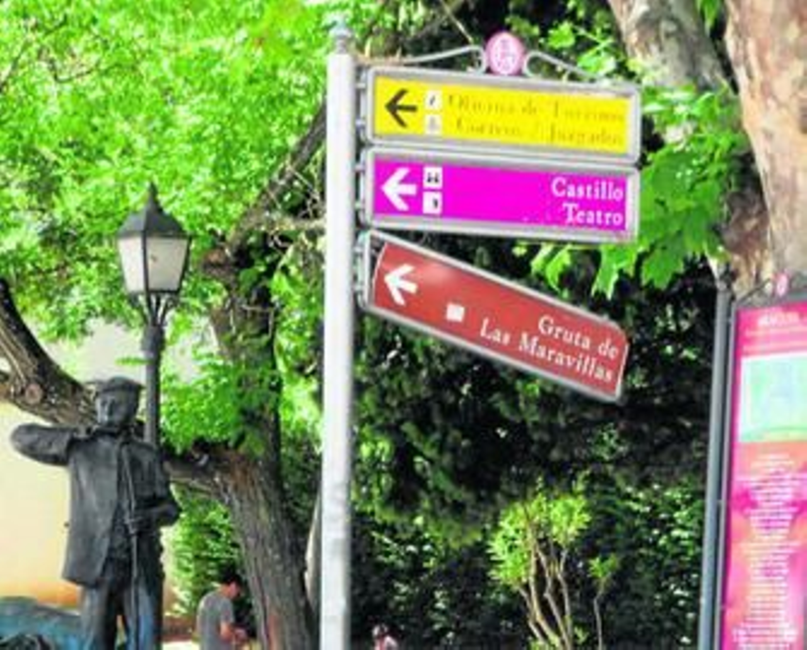 La Gruta de las Maravillas, dirección al cielo