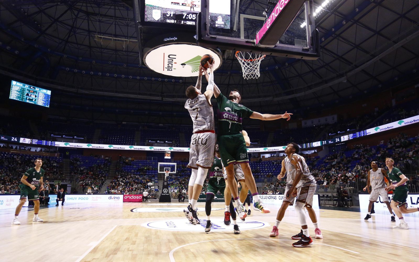 Las fotos del Unicaja-Hereda San Pablo Burgos