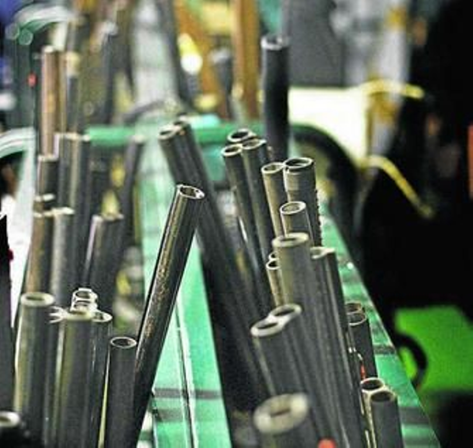 Armas intervenidas en la Comandancia de Cádiz, en foto de archivo.