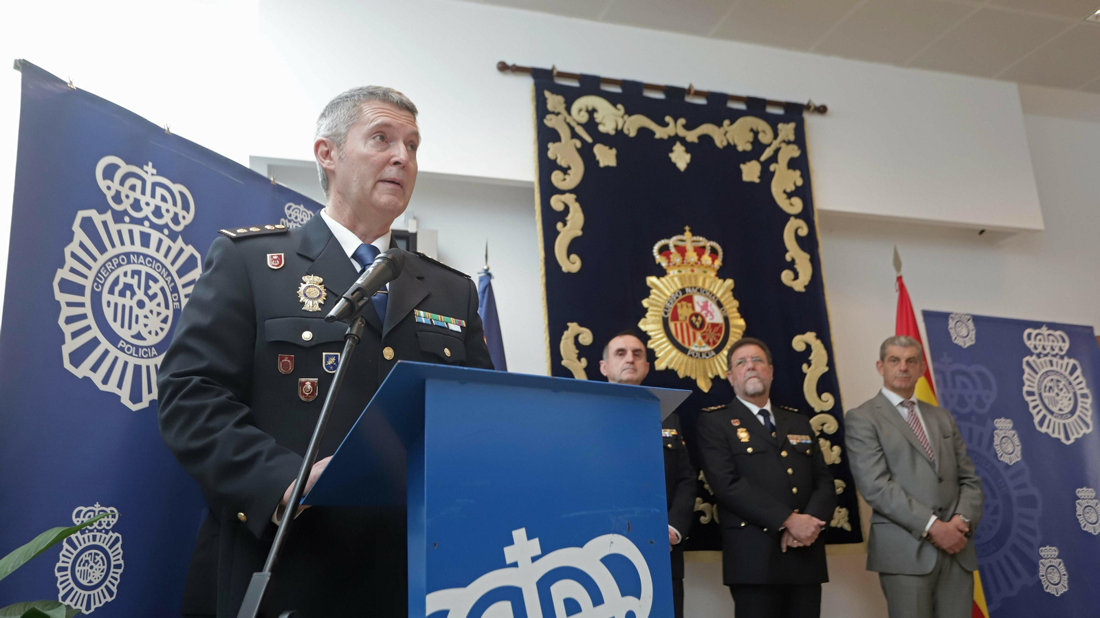 Francisco López Gordo jura el cargo de comisario de Algeciras.