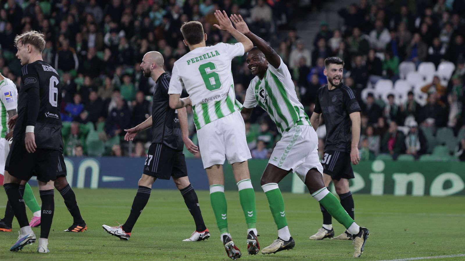 Las imágenes del Betis - Dinamo de Zagreb