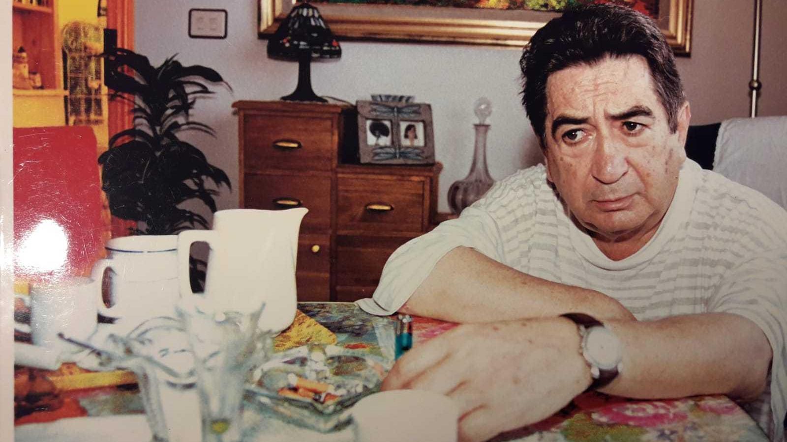 En su casa de Almuñécar en 1995.