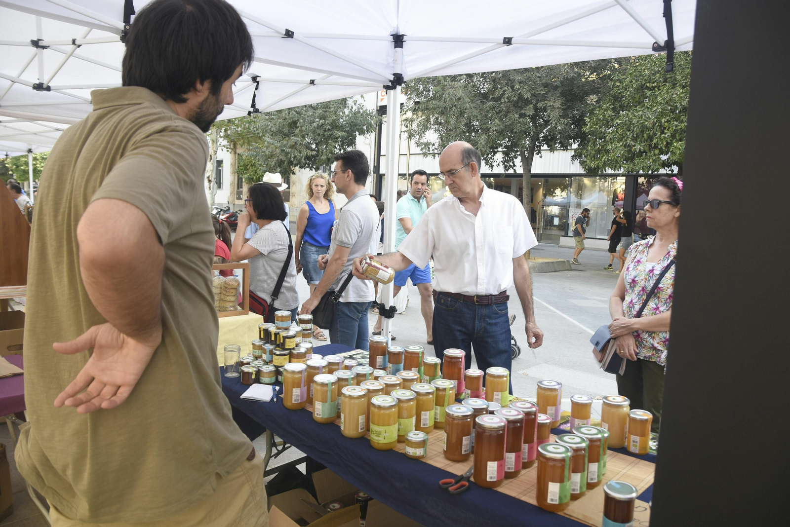 Una de las ediciones del Ecomercado de Córdoba