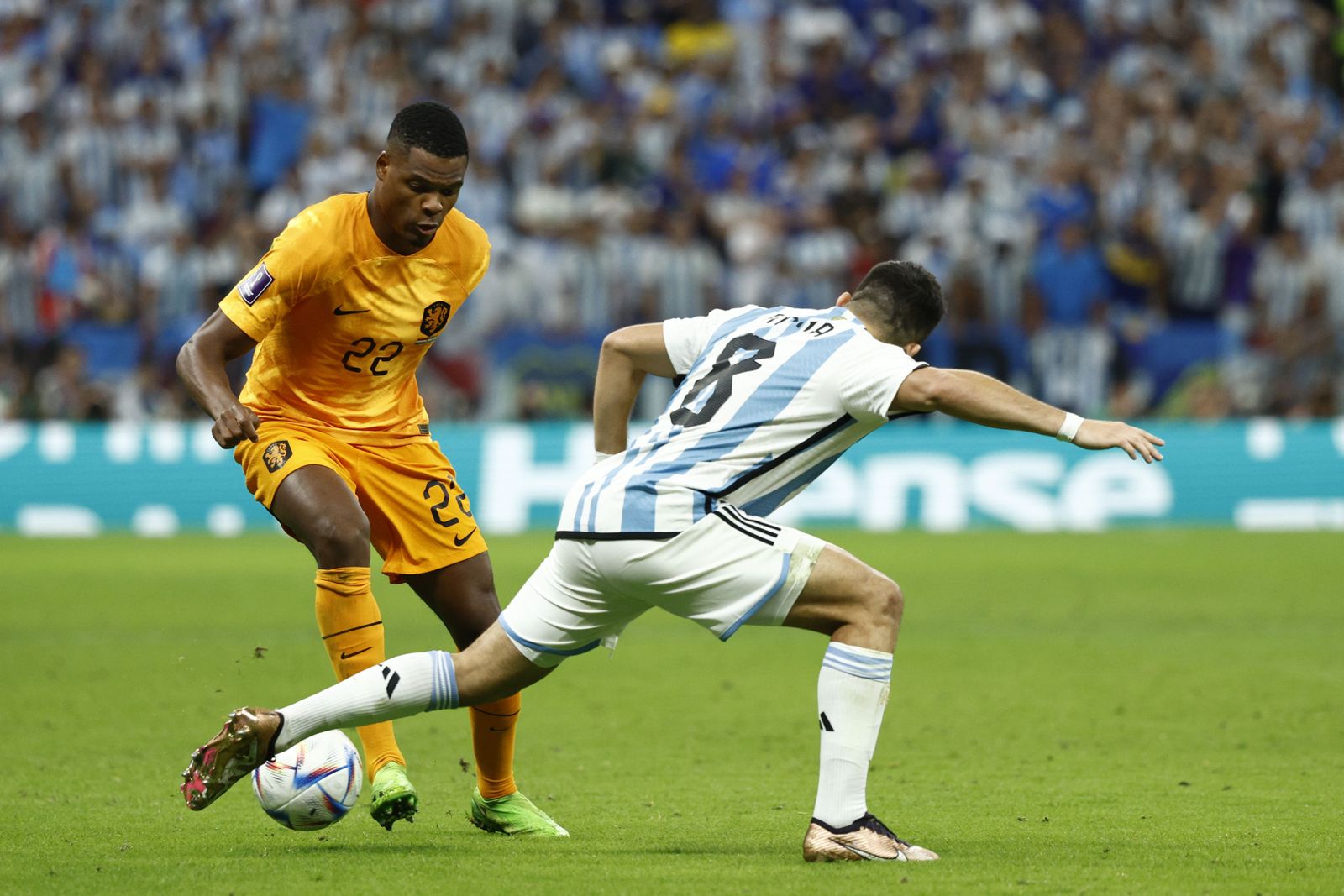 Las imágenes del Países Bajos - Argentina en los cuartos de final del Mundial de Qatar