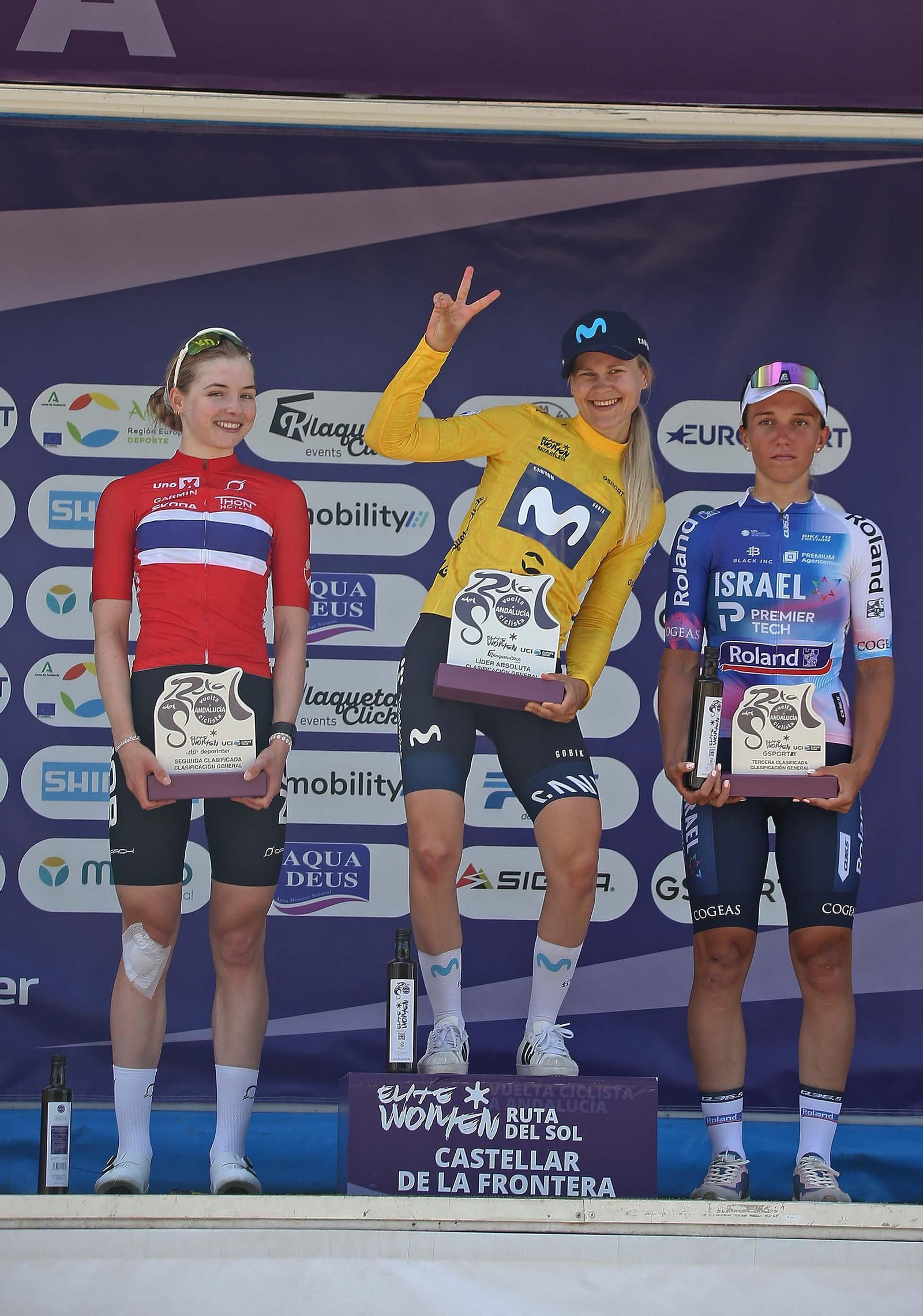 Fotos de etapa final de la Vuelta Ciclista a Andalucía Elite Women en Castellar