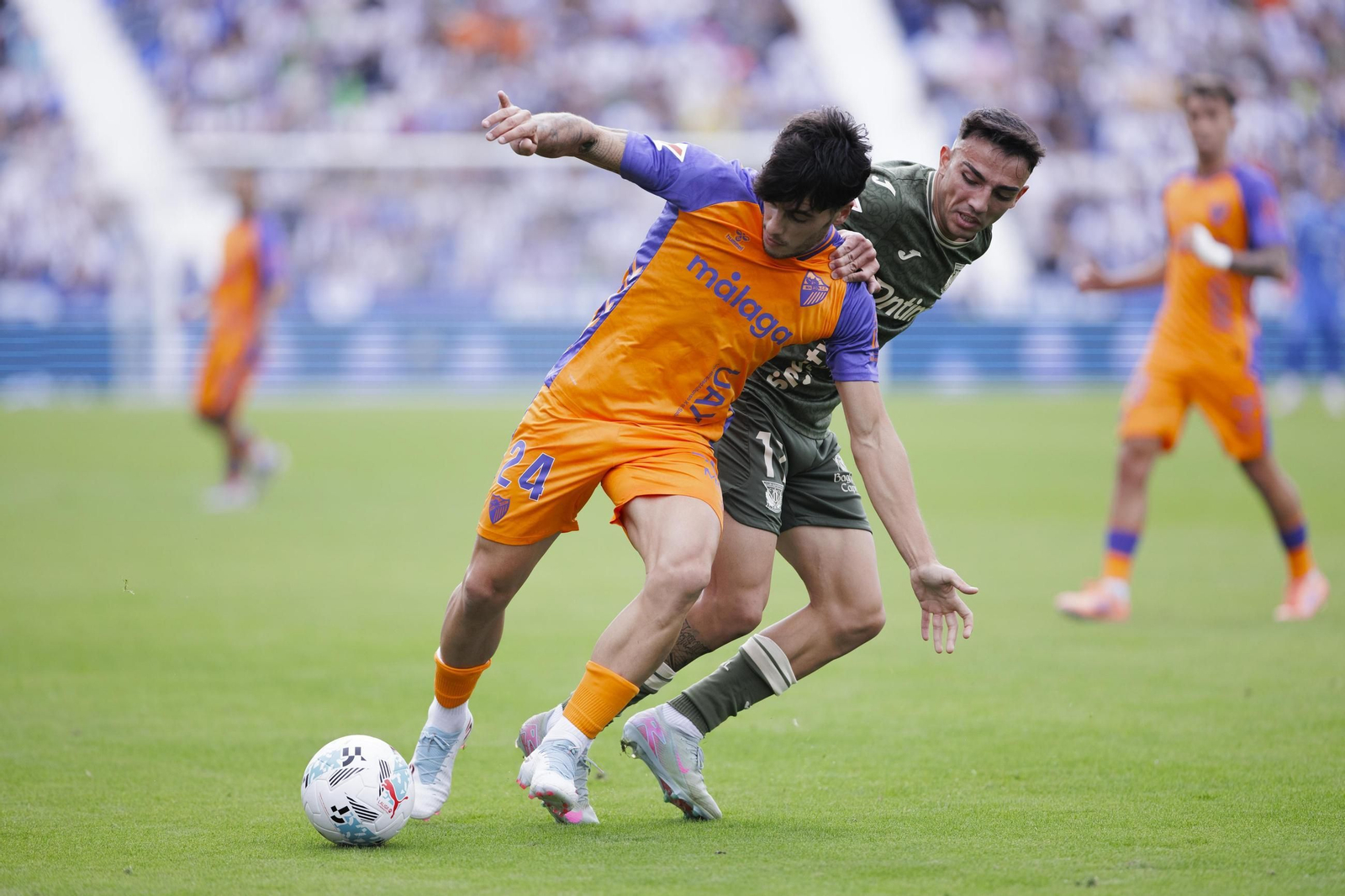 Leganés-Málaga CF, en fotos