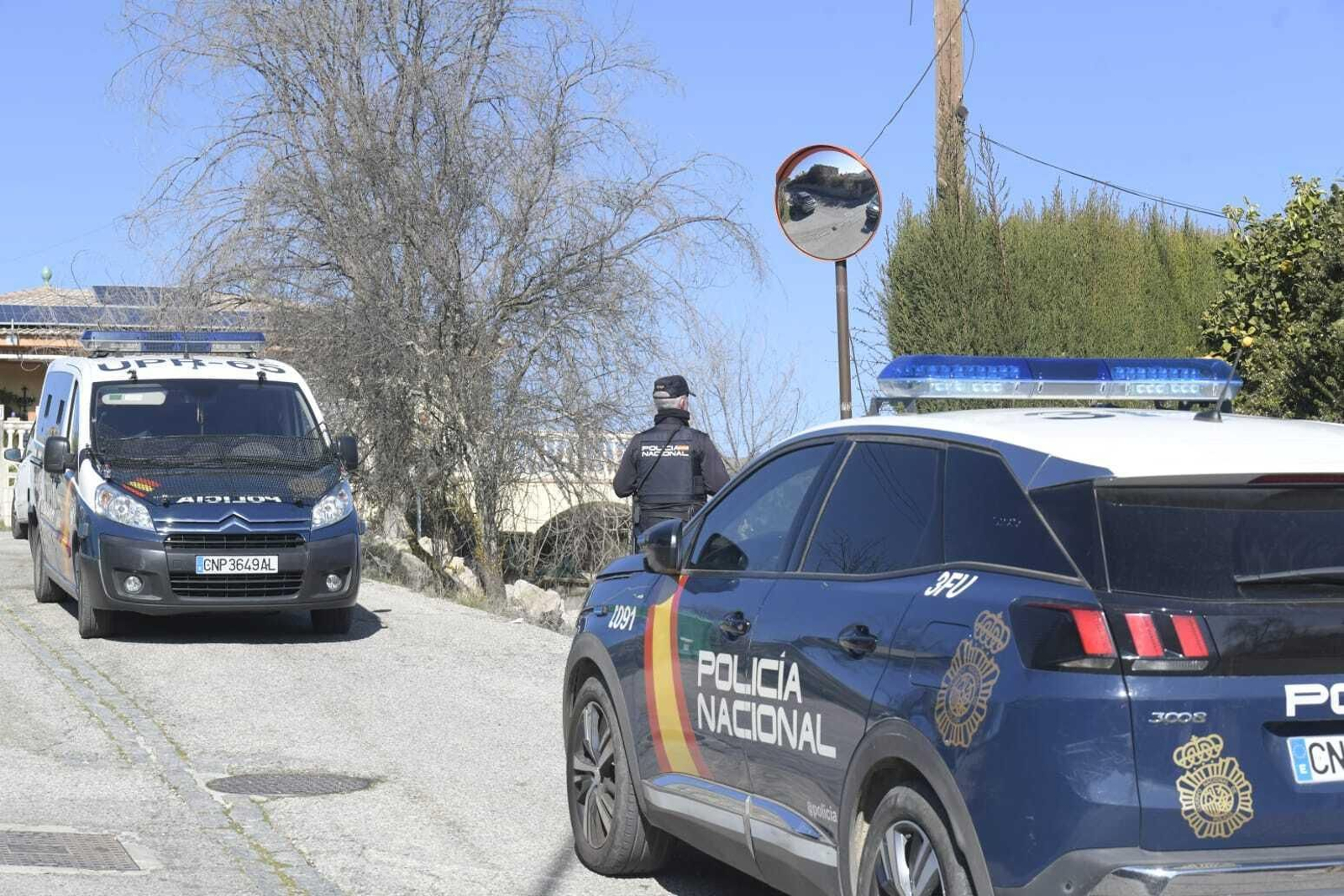 Fotos de la zona de Granada en la que ha aparecido el cadáver de un bebé