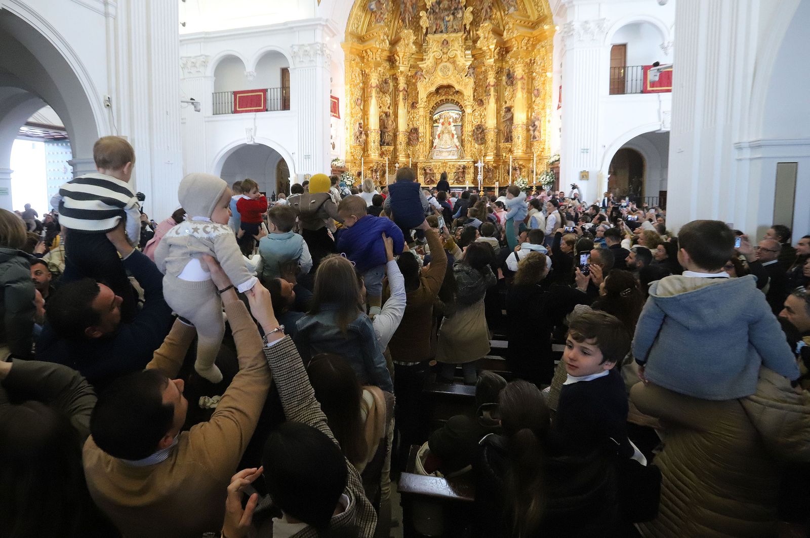 Imágenes de la celebración de la Candelaria en El Rocío