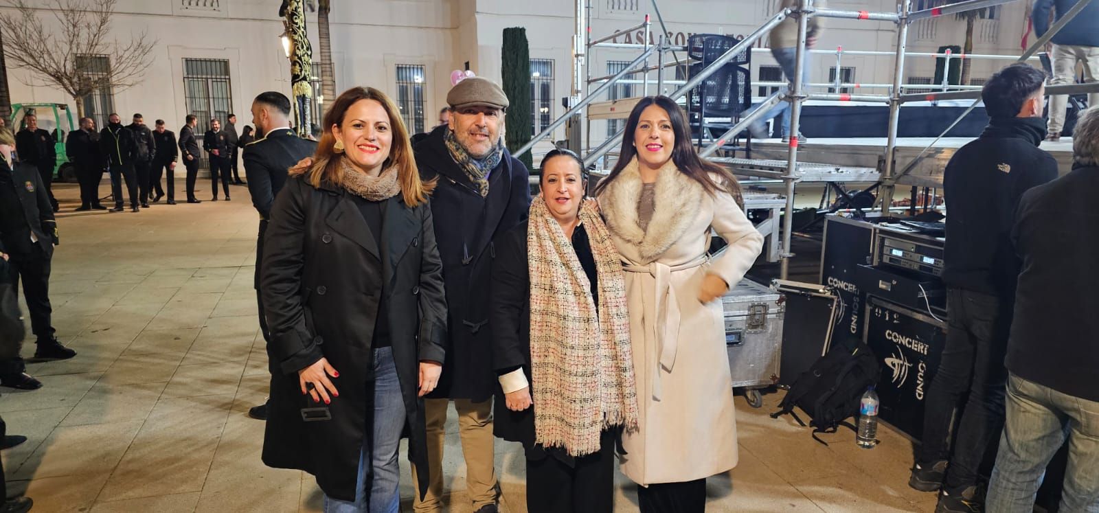 Un concierto de marchas procesionales llena Plaza de las Constituciones de San Roque
