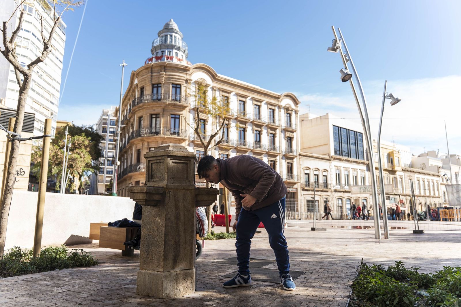 El cañillo de Puerta Purchena, en imágenes