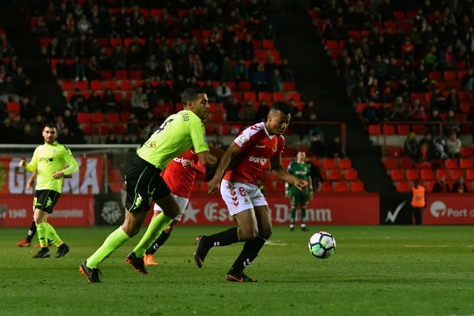 Las imágenes del Nàstic-Córdoba