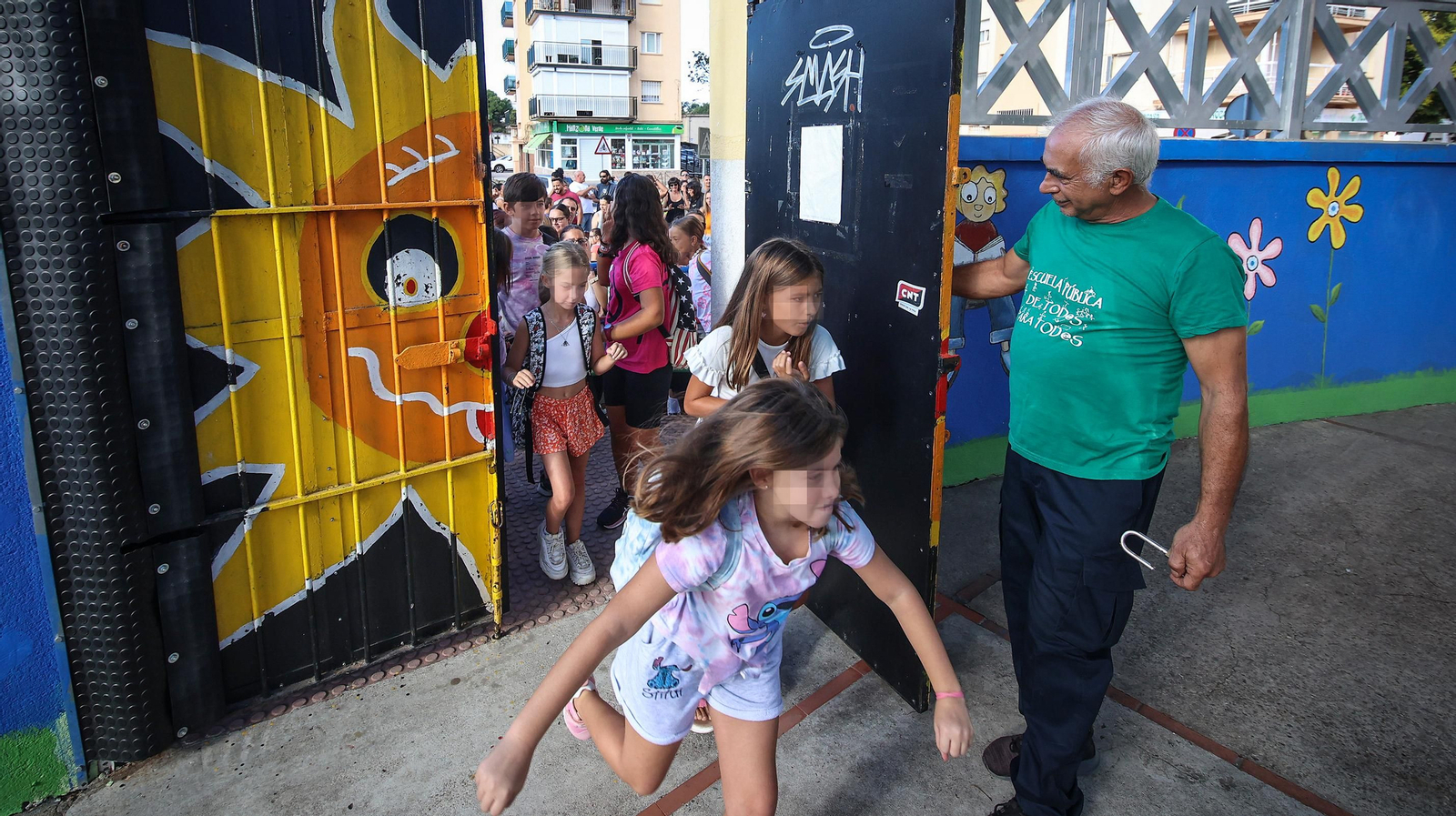 'Vuelta al cole' en el CEIP Isabel la Católica de Jerez