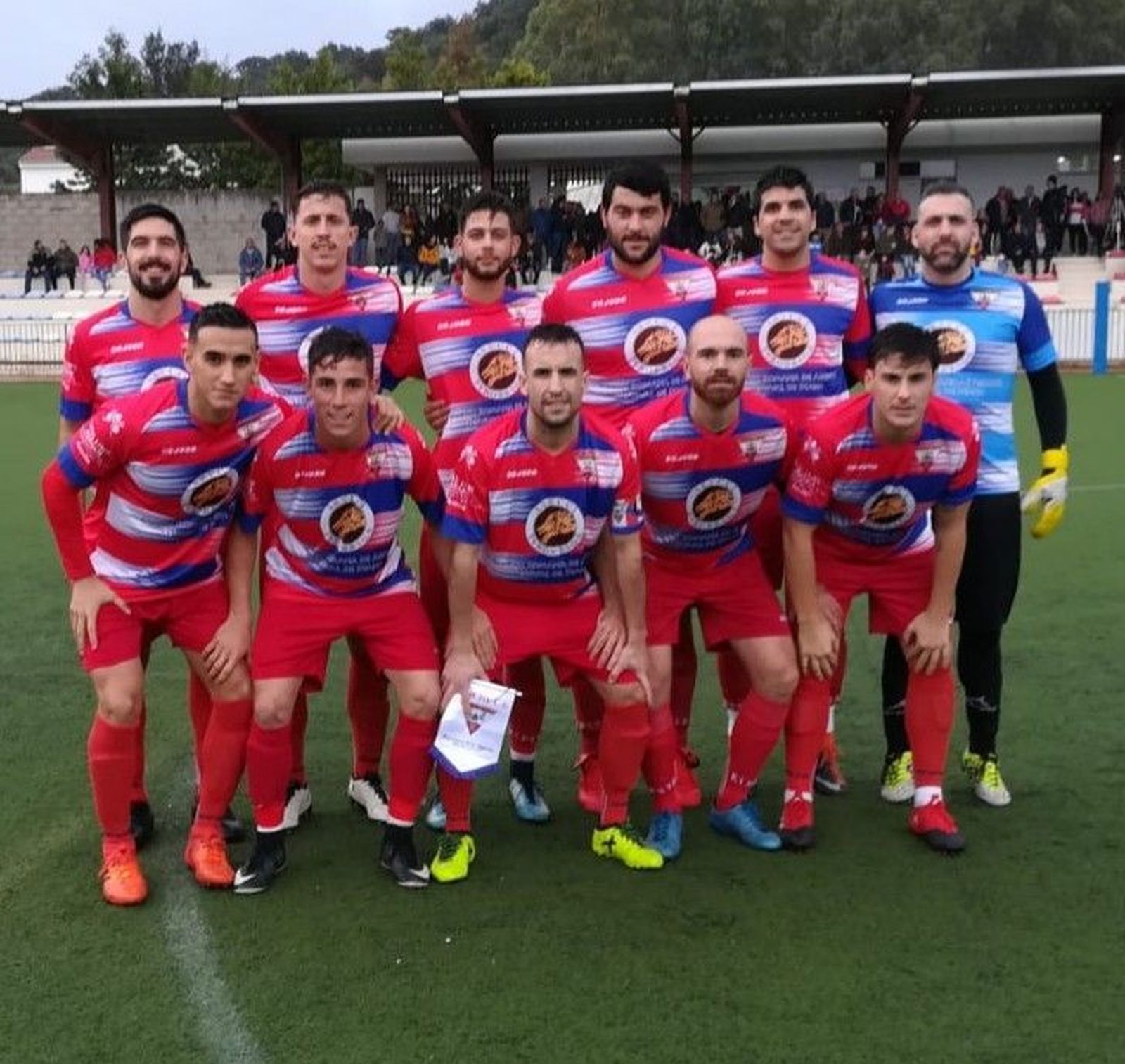 Once inicial del Aroche que se midió al Rubias.