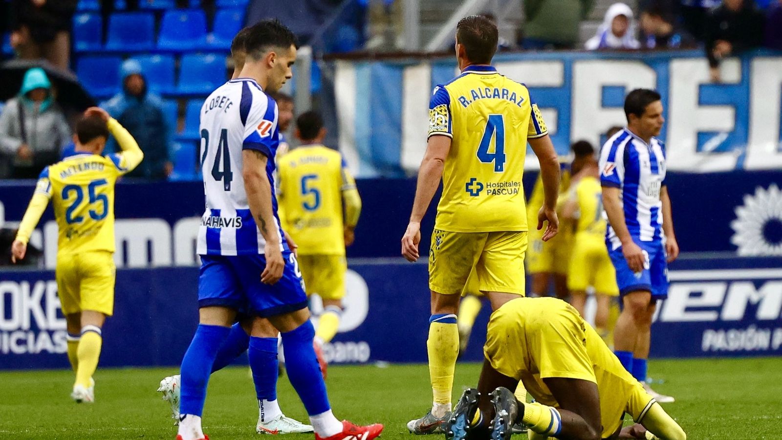El Málaga CF-Cádiz, en fotos