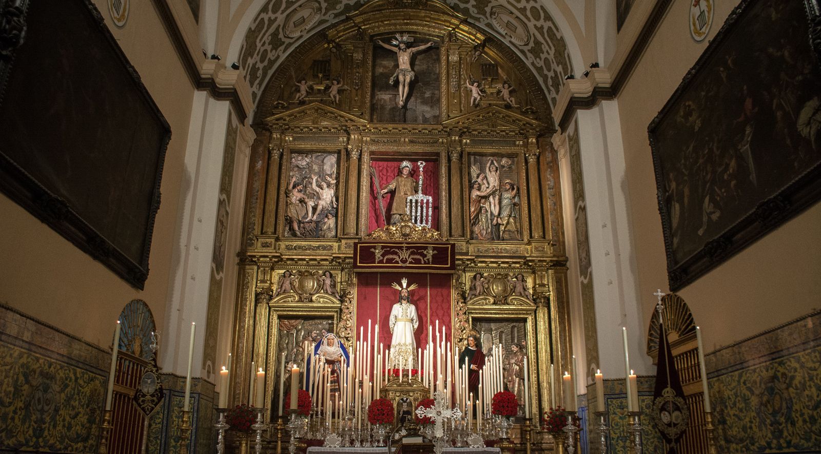 Altar de cultos de la Hermandad del Dulce Nombre