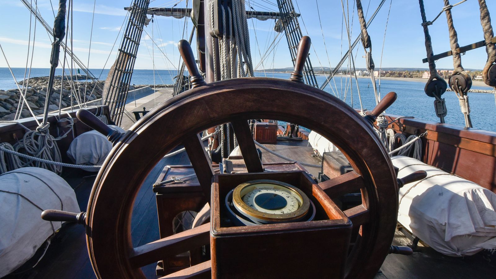 Las fotos del Galeón Andalucía en Sotogrande
