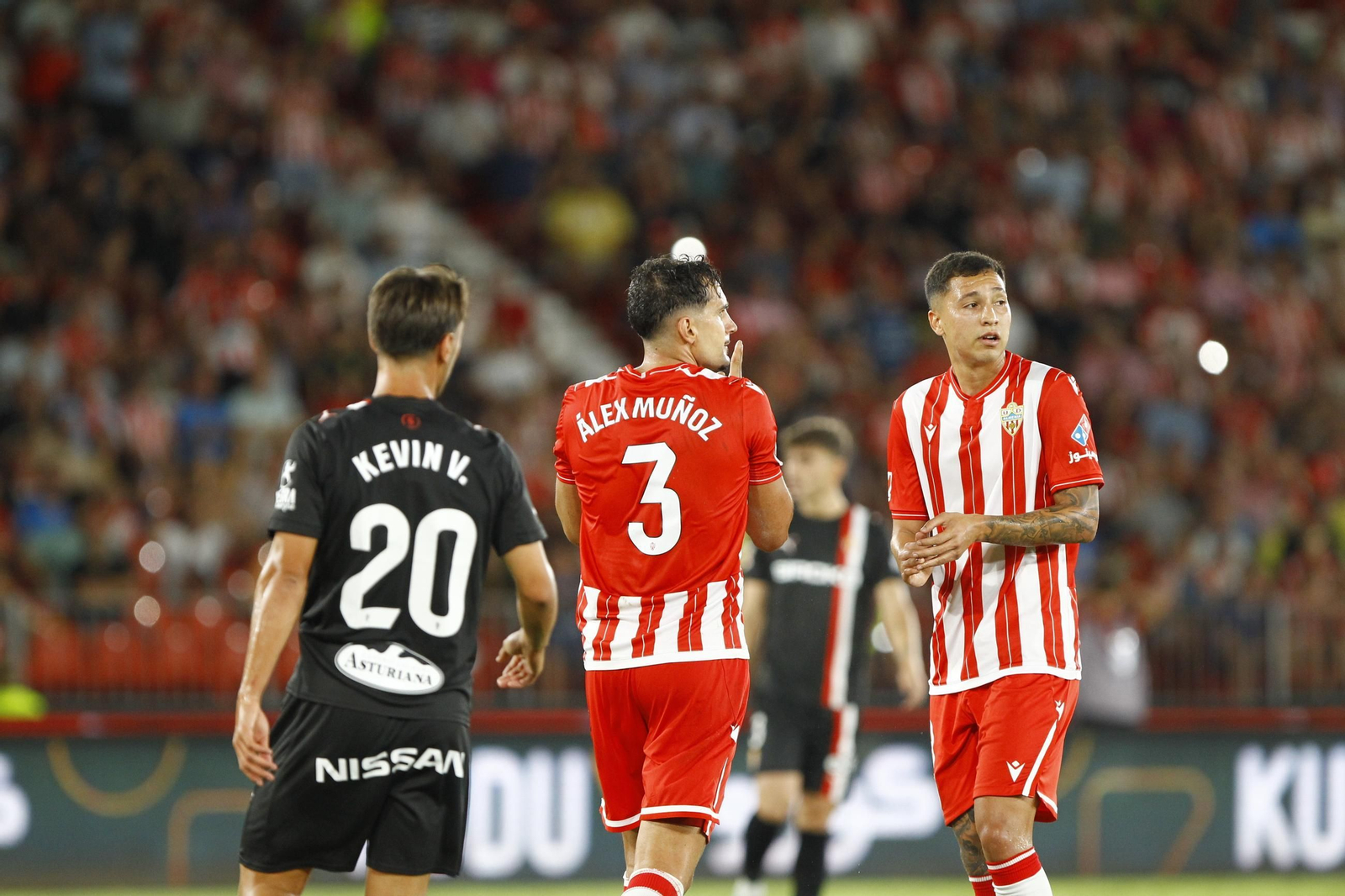 Las fotos del partido U.D. Almería-Sporting de Gijón