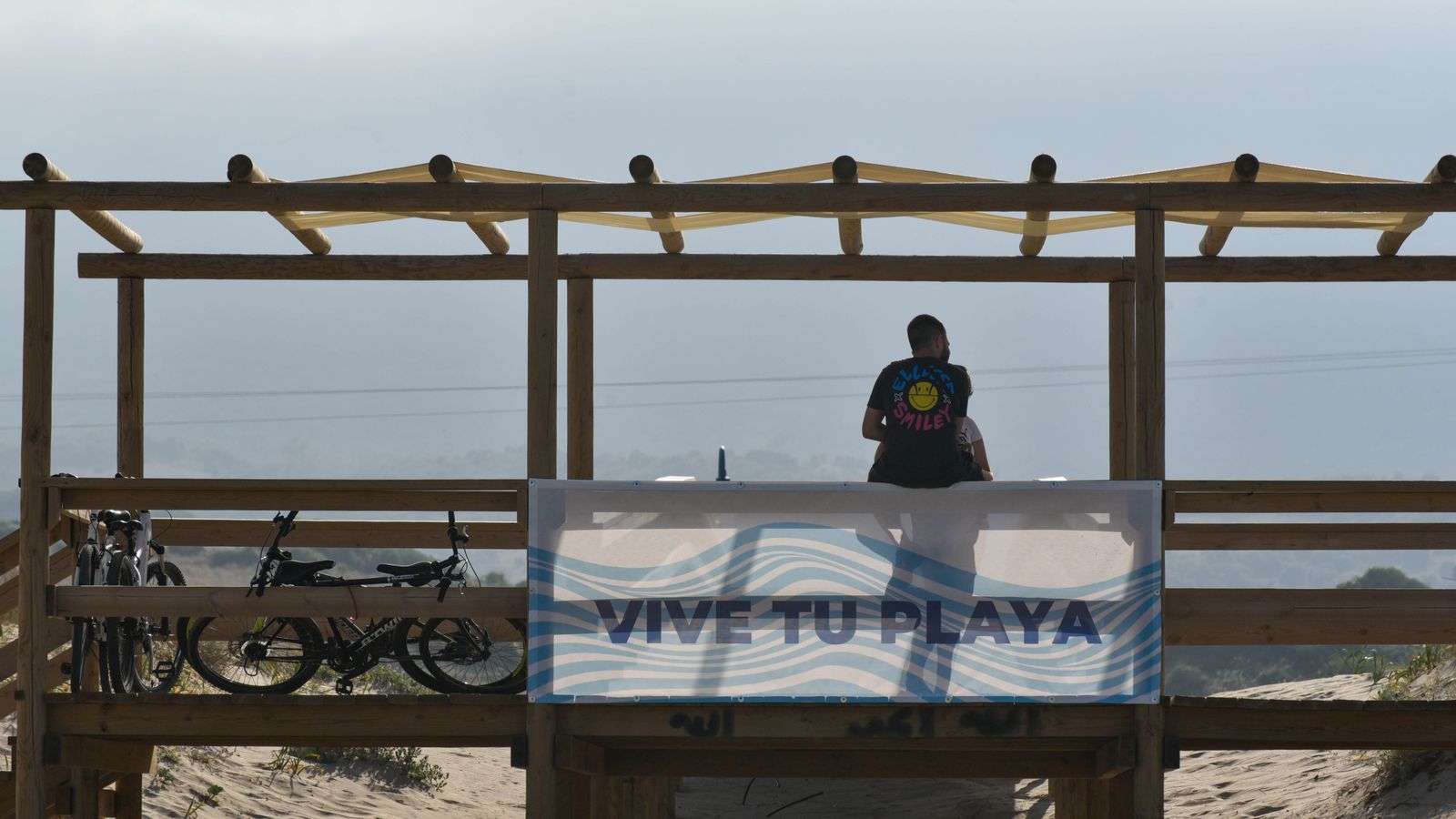 Las fotos de una tarde sol y playa en Algeciras