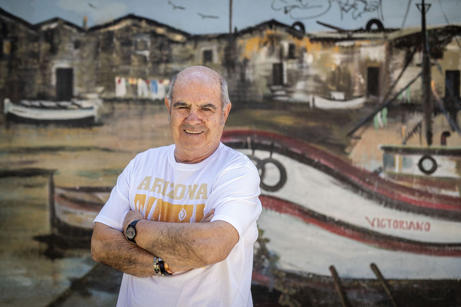 El cantaor Aguilar de Vejer, responsable de la escuela de cante de la peña Chato de la Isla.