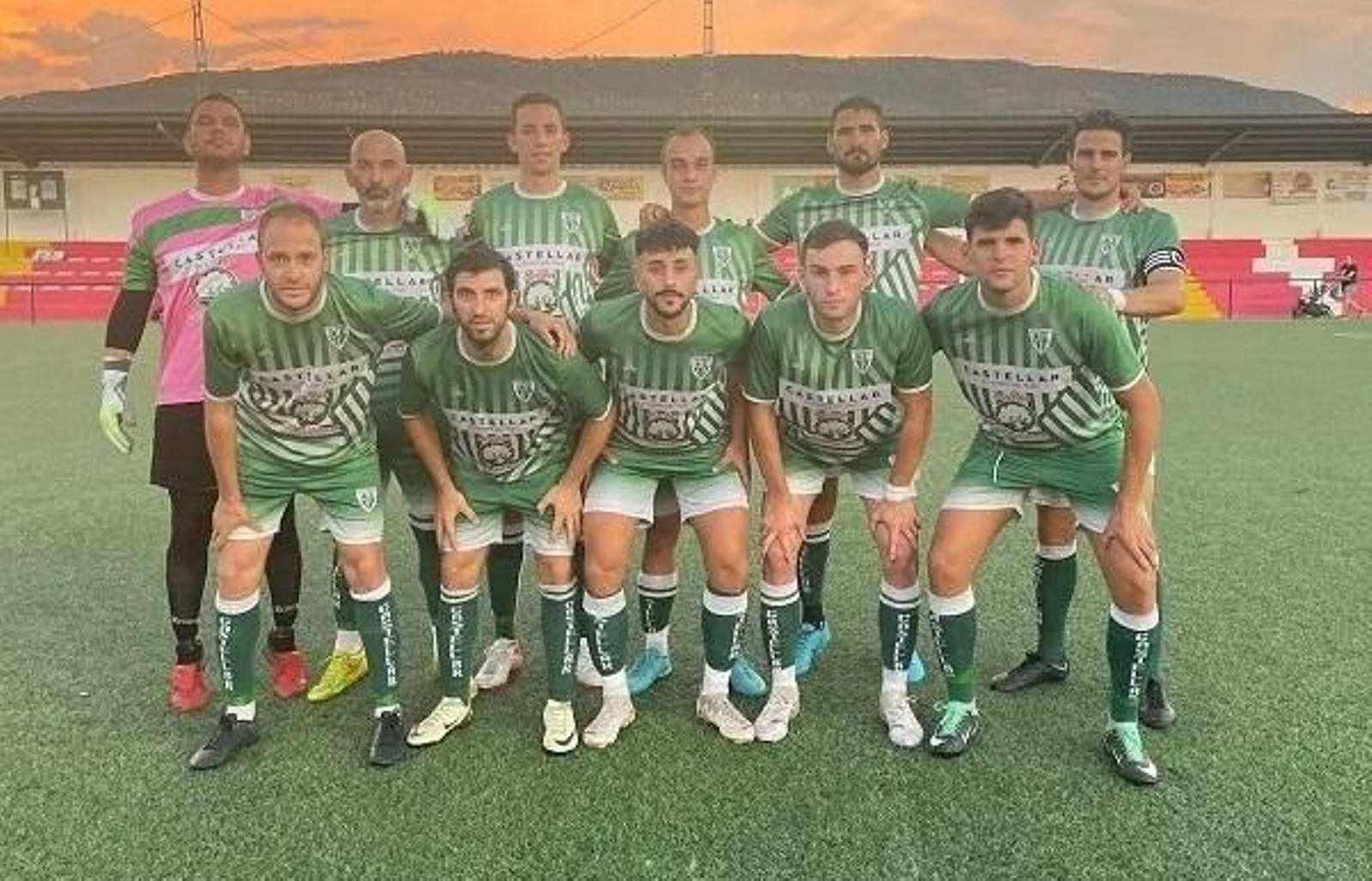 Alineación titular del CD Castellar Íbero en Arquillos.