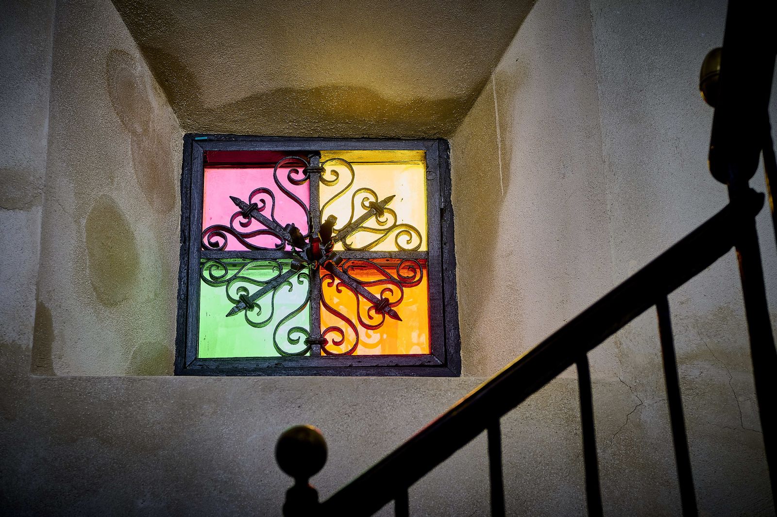 Interior de la finca en Antonio López 7.