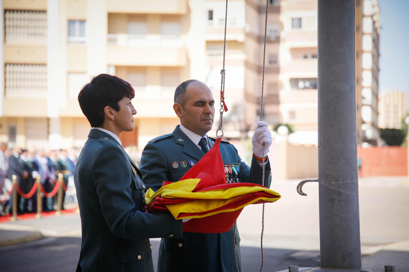Fotogalería del 180 aniversario de la Guardia Civil.