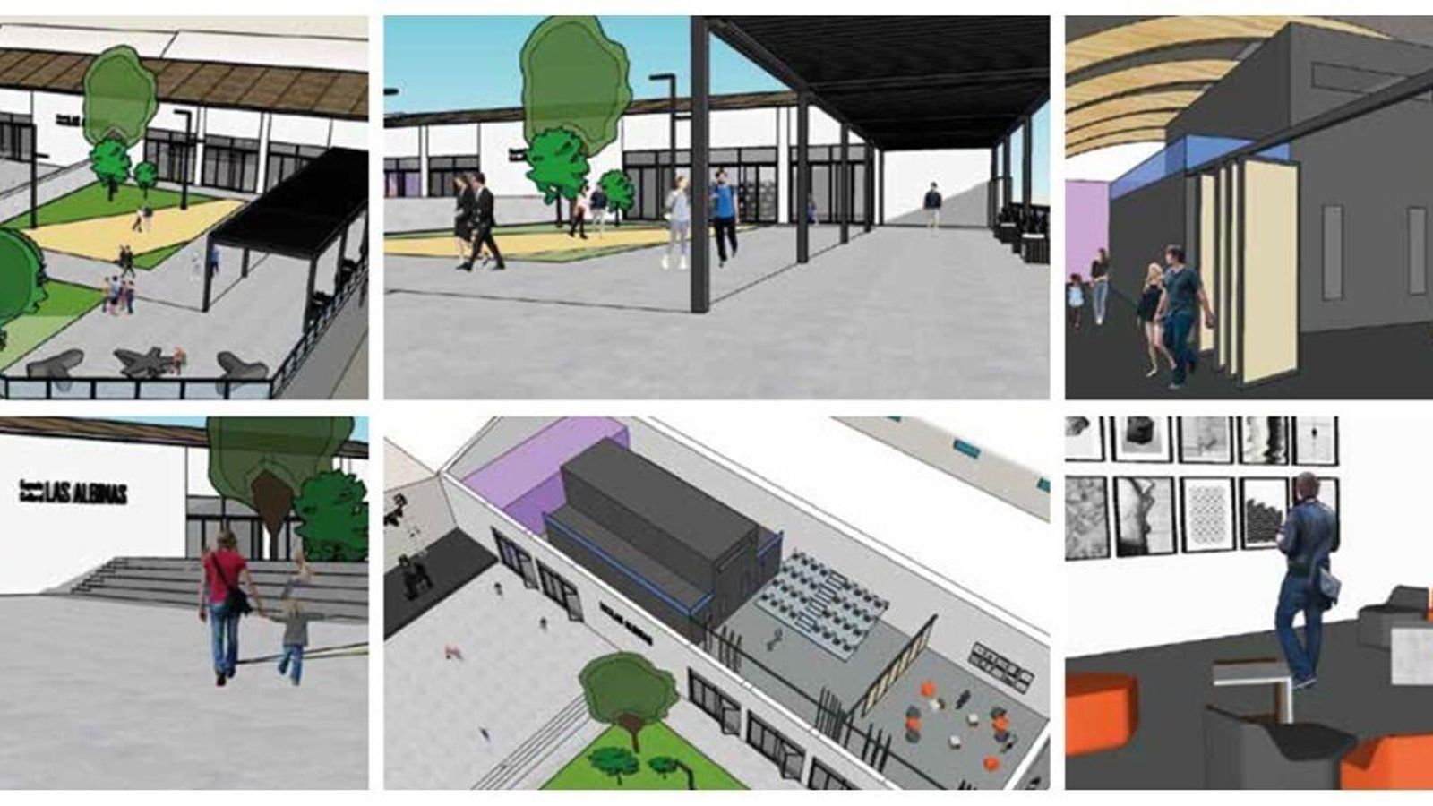 Proyecto del Centro de Las Albinas. Proyecto del Centro de Las Albinas.