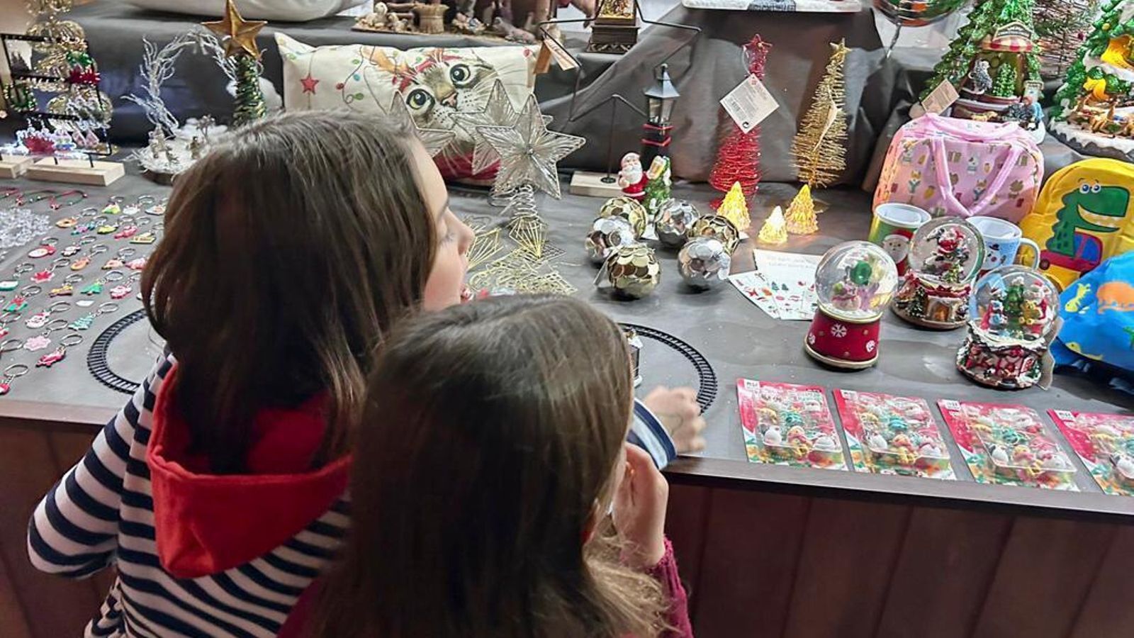 Mercado de Navidad de Jerez, en la plaza del Arenal.