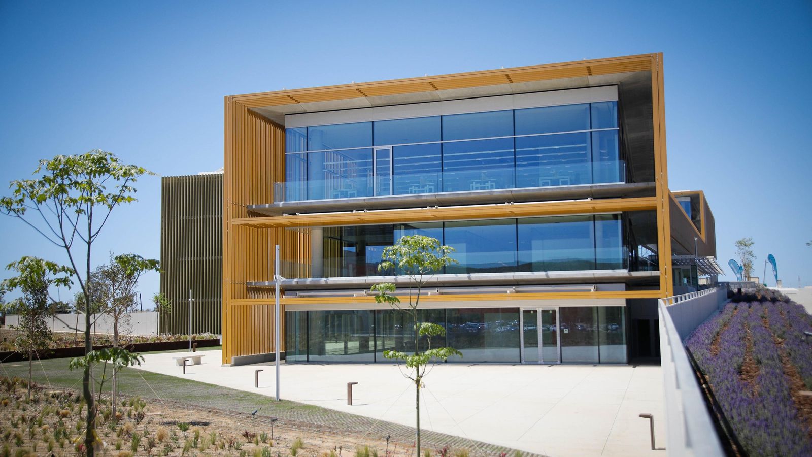 Fachada del edificio.