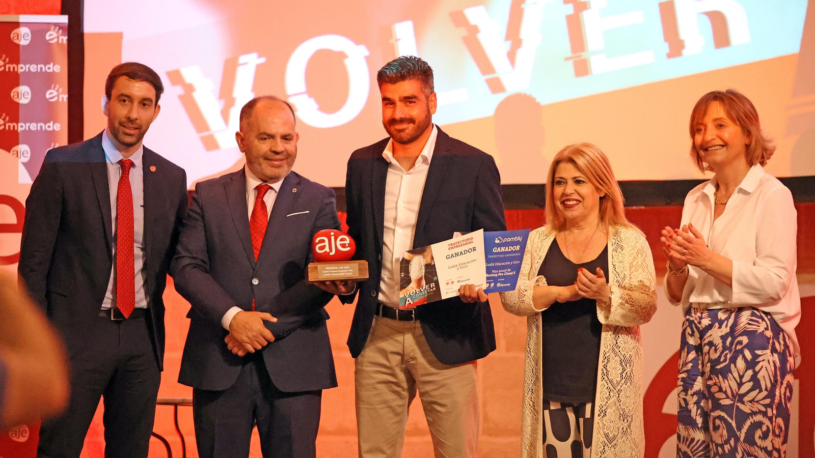 Entrega de premios de la Asociación de Jóvenes Empresarios en Jerez