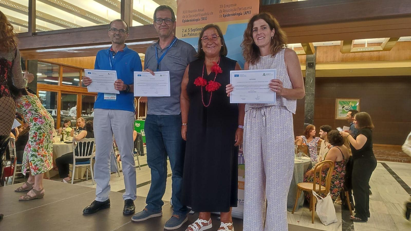 Los galardonados con el premio Emilio Perea