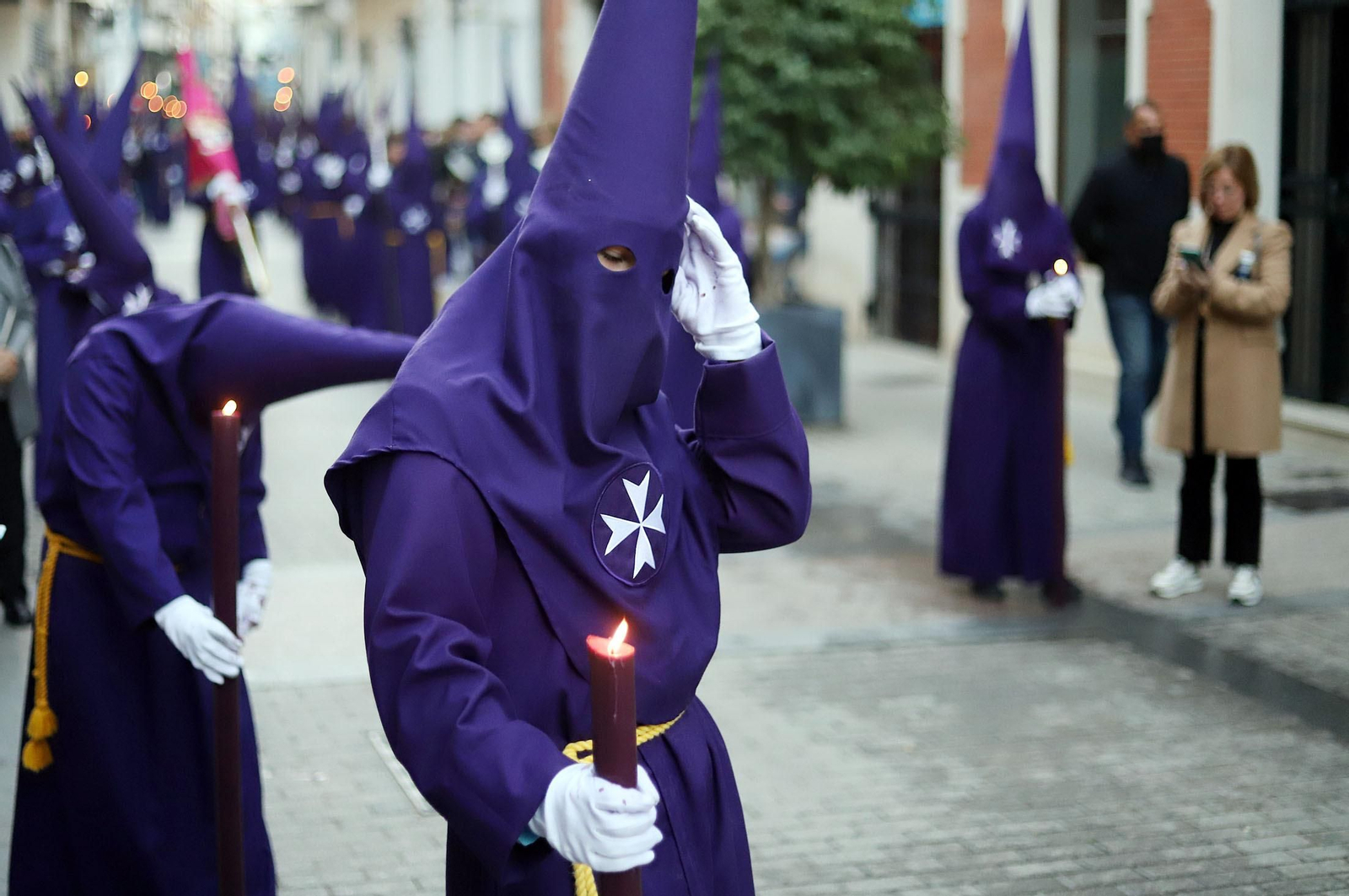 Imágenes del Nazareno en la madrugá de Huelva