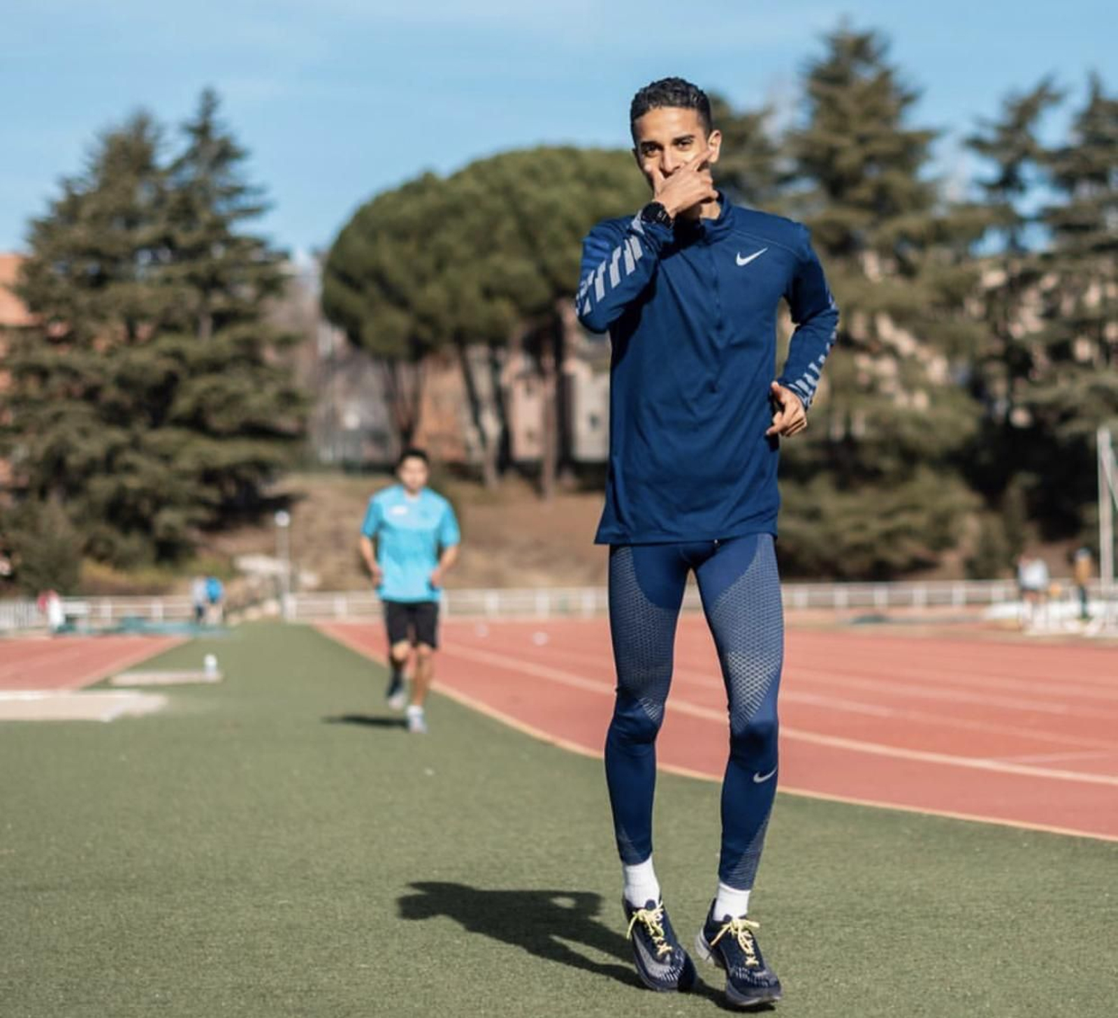 Ouassim Oumaiz, uno de los atractivos en Nerja.