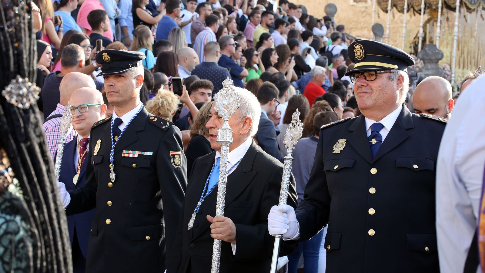 Procesión de regreso de la Virgen de la Estrella Coronada en Jerez
