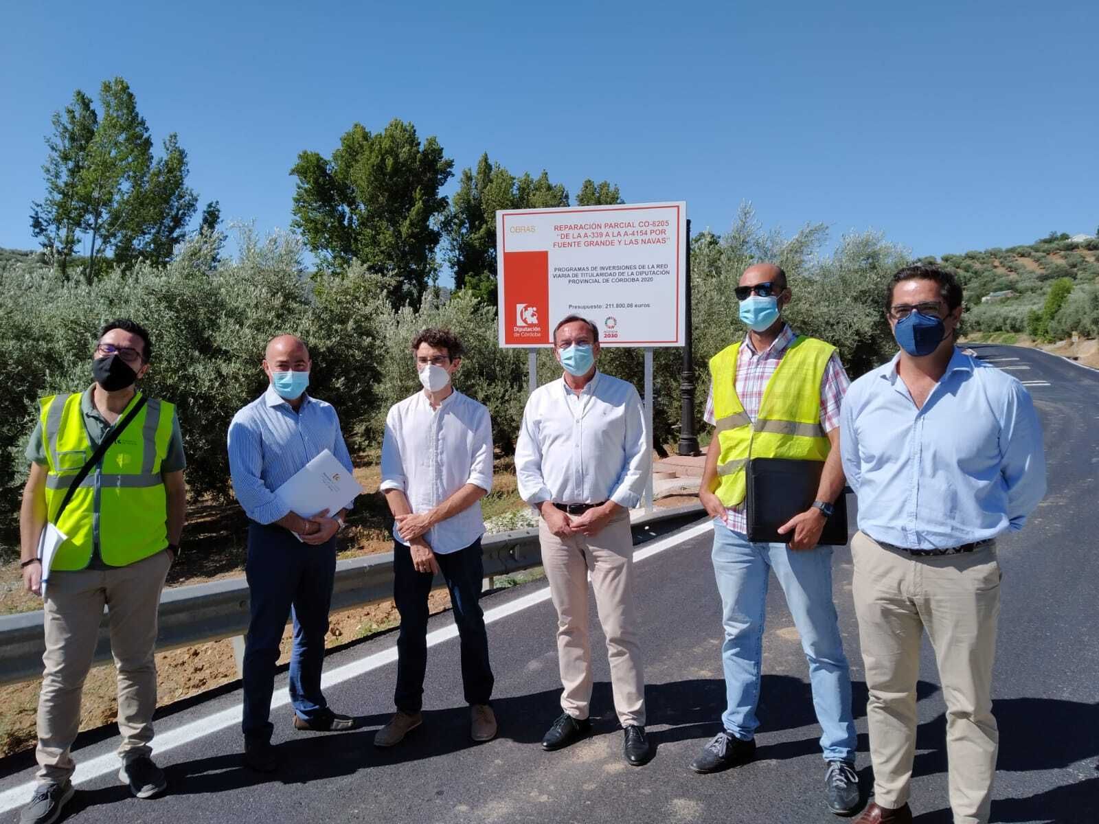 Visita a la CO-8205, vía de conexión entre Almedinilla y las aldeas de Fuente Grande y Las Navas