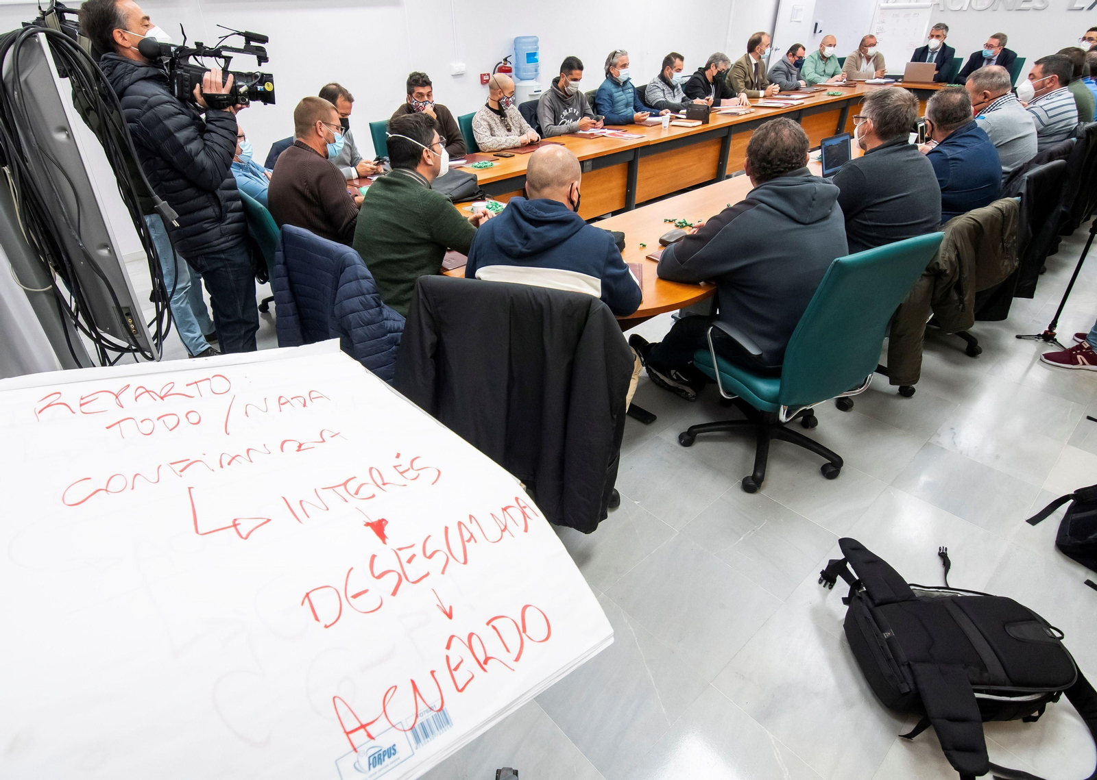 La mesa de negociación del metal, reunida en Sevilla.