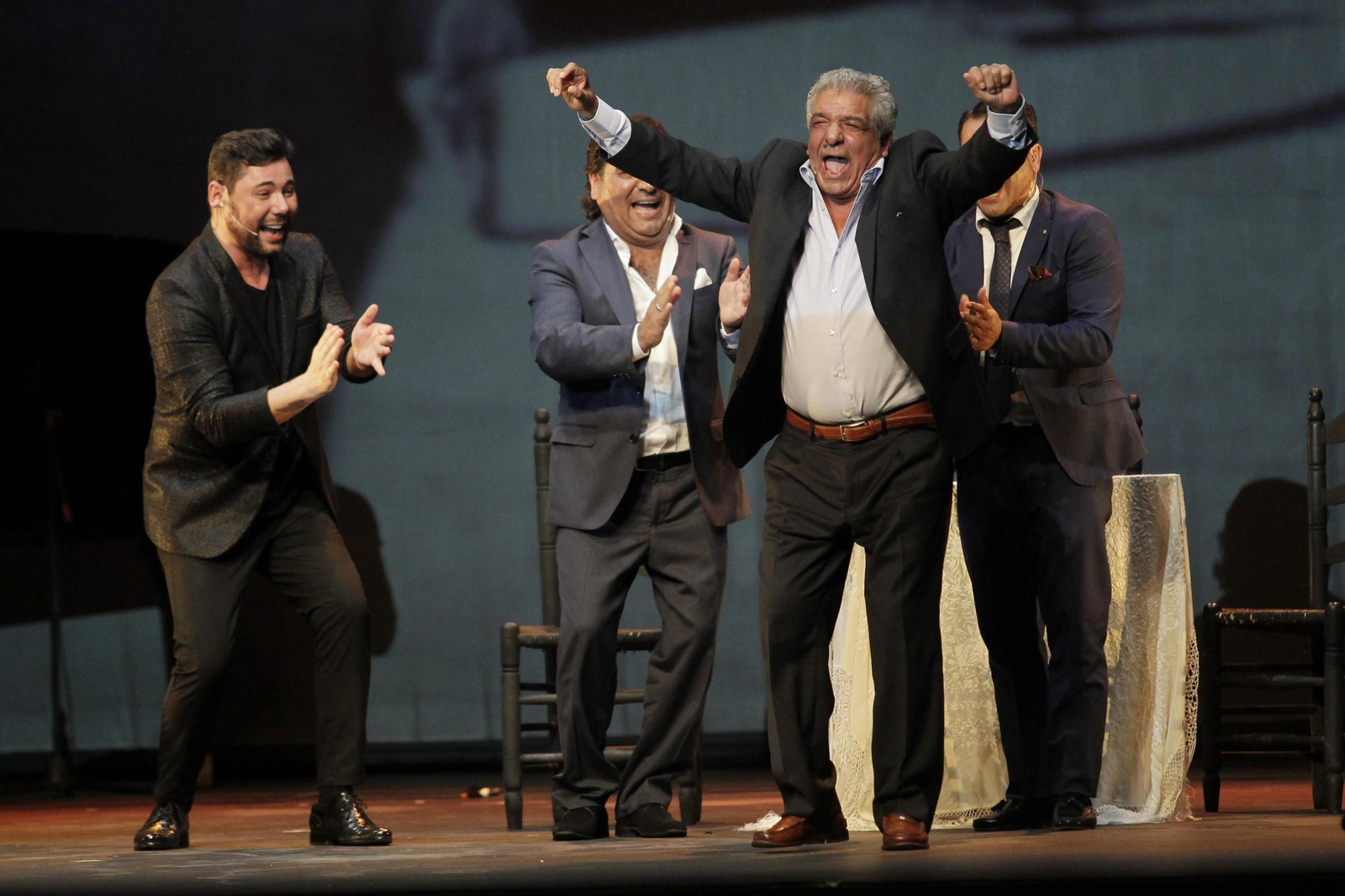 Alfonso Carpio 'Mijita', en la presentación del disco 'Estirpe' en los Claustros en 2015.