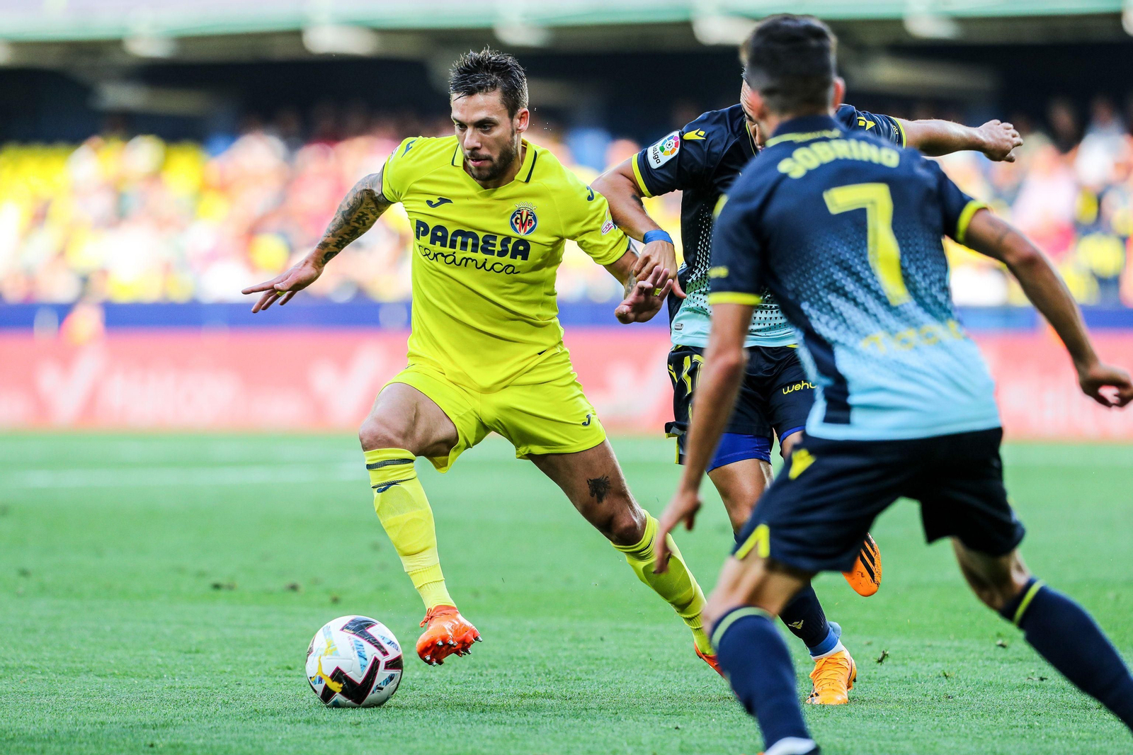 Las imágenes del Villarreal-Cádiz CF