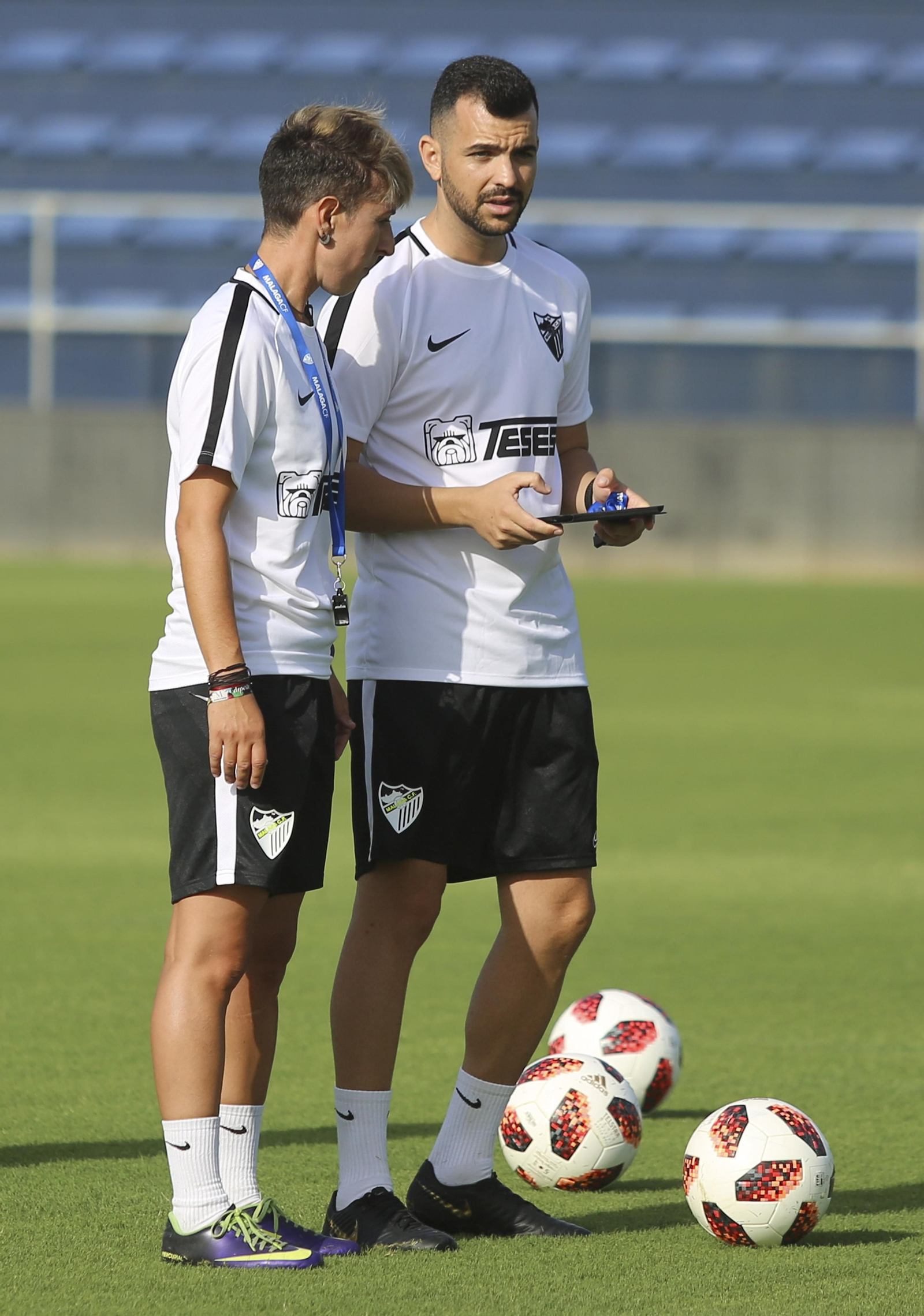 Las fotos del primer entrenamiento de pretemporada del Málaga Femenino