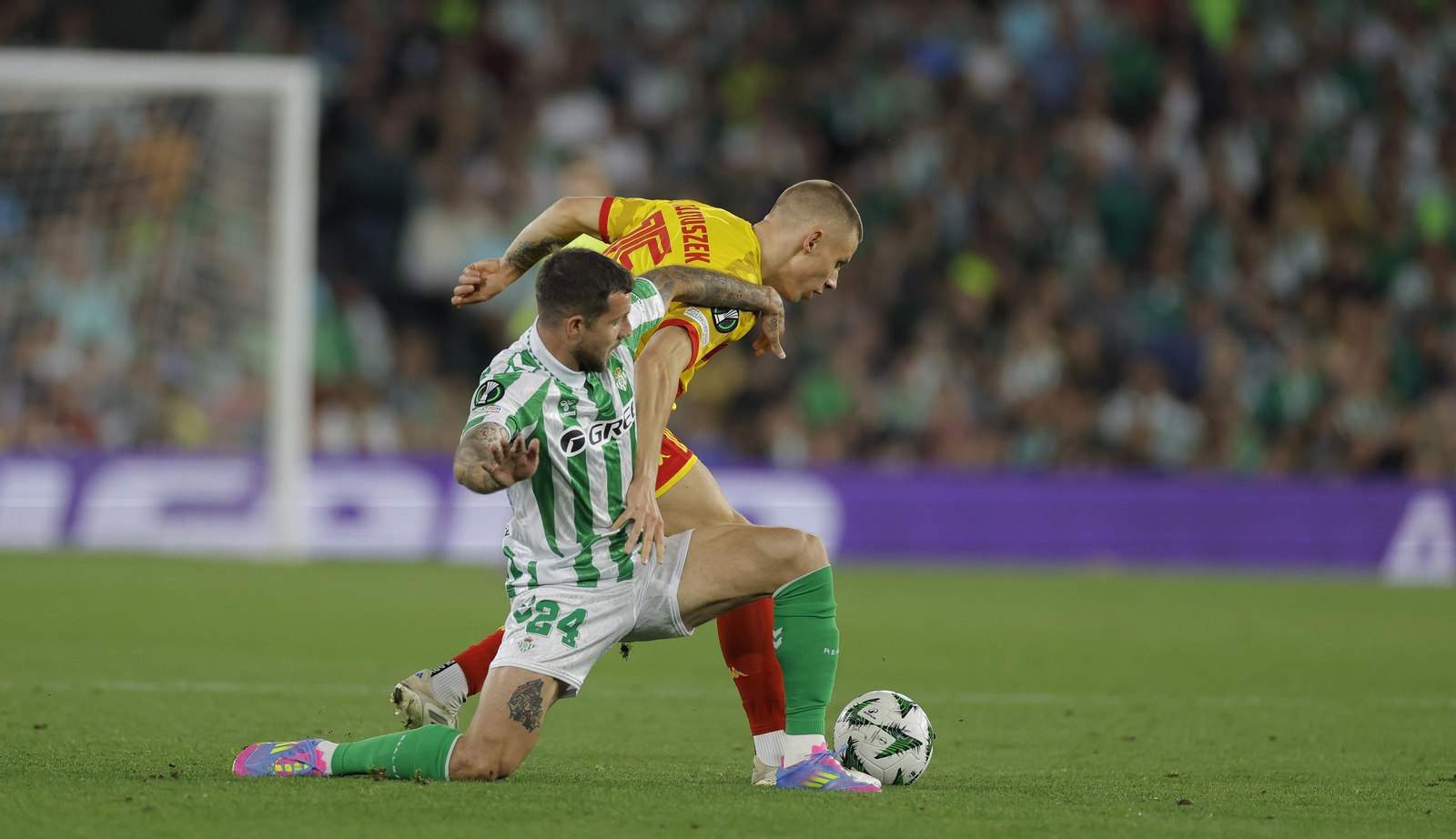Las fotos del Betis - Jagiellonia