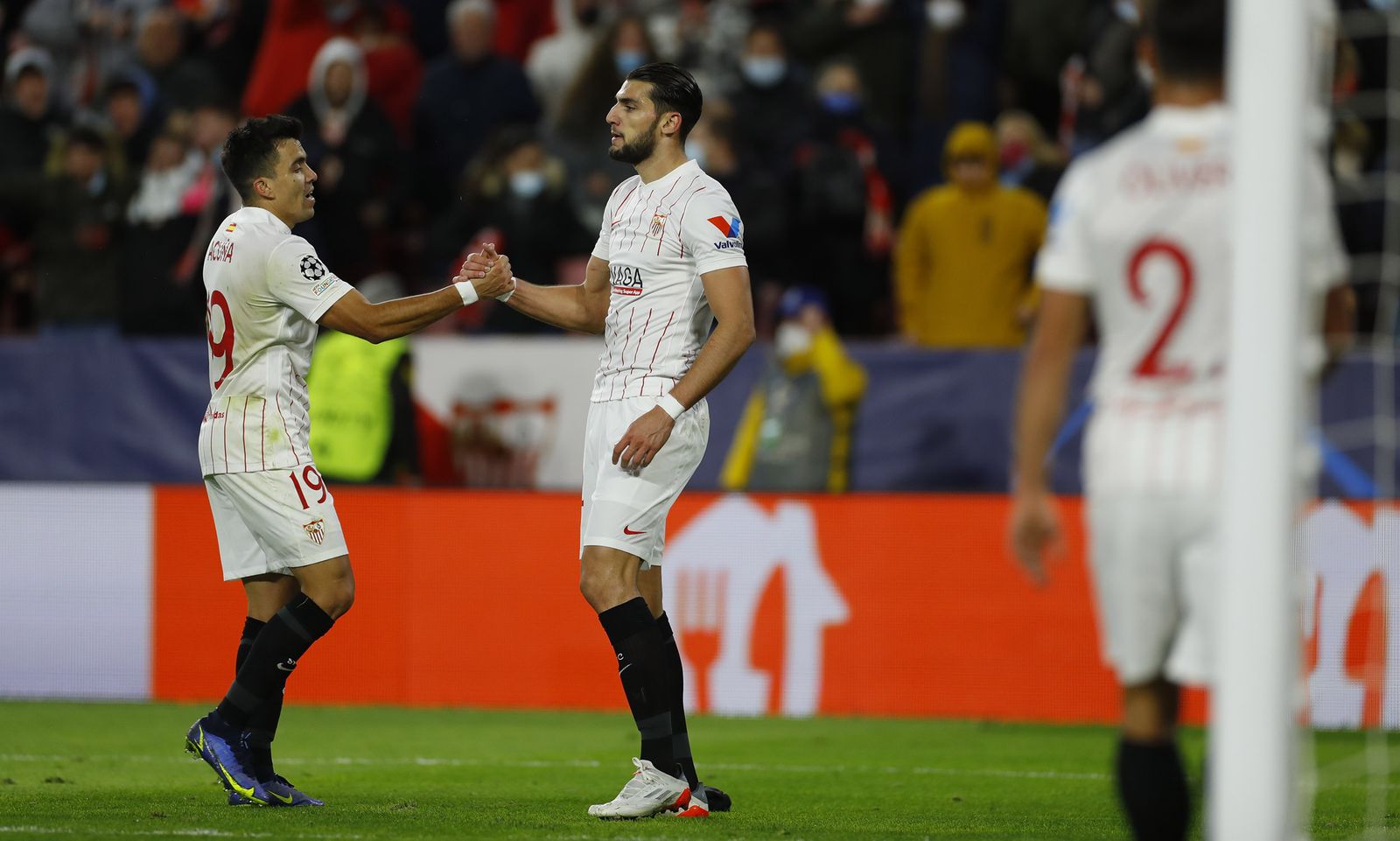 Las imágenes del Sevilla-Wolfsburgo