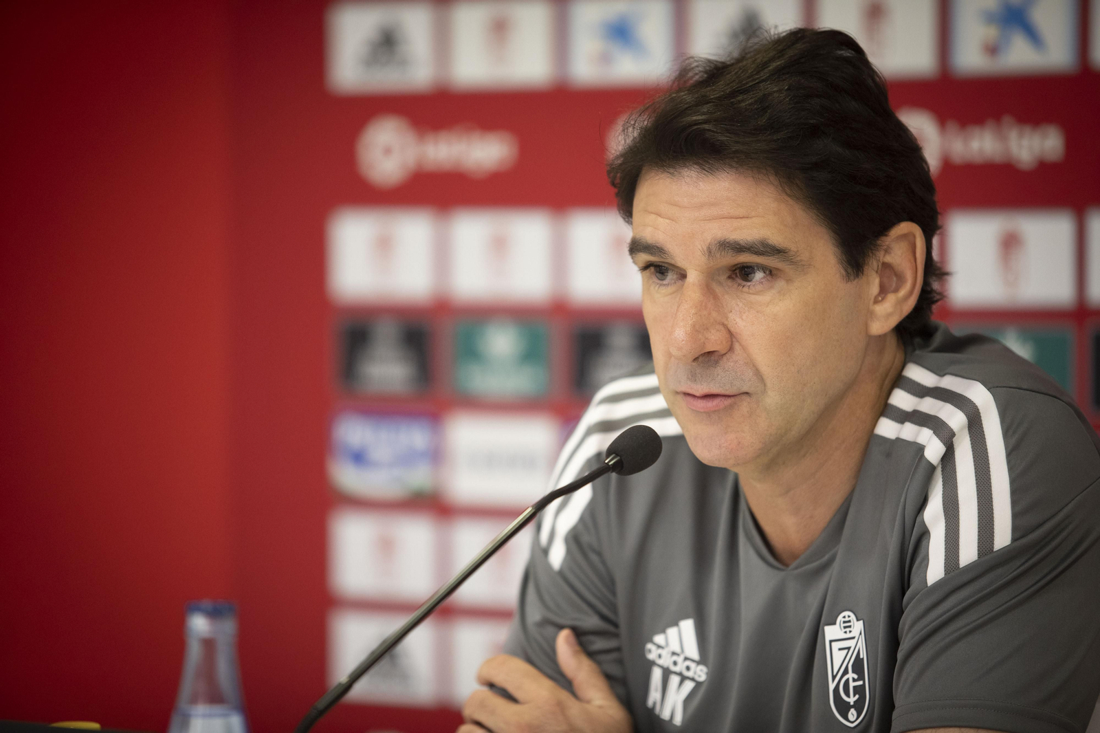 Aitor Karanka espera que su equipo saque los tres puntos ante el Mirandés.